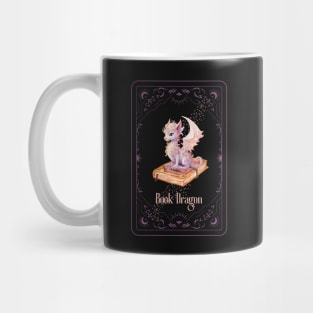 Book dragon tarot card Mug
